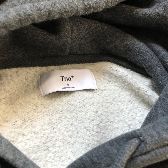 SOLD - TNA Cropped Hoodie - Picture 2 of 3